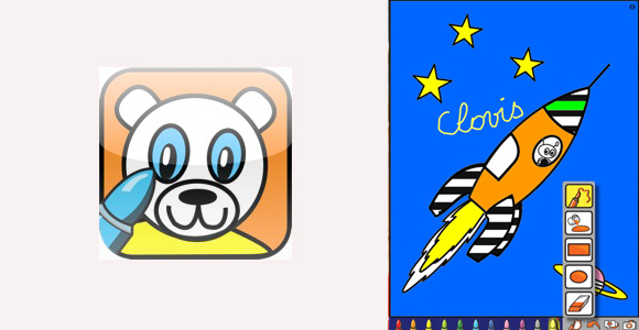 Le coloriage sur IPad