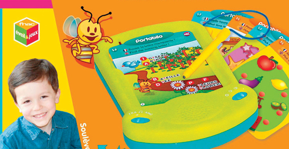 La console Portabilo - Jeux activites enfant La console Portabilo - Jeux activites enfant