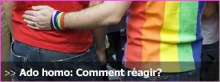 Réagir face à l'homosexualité de nos enfants. Réagir face à l'homosexualité de nos enfants.