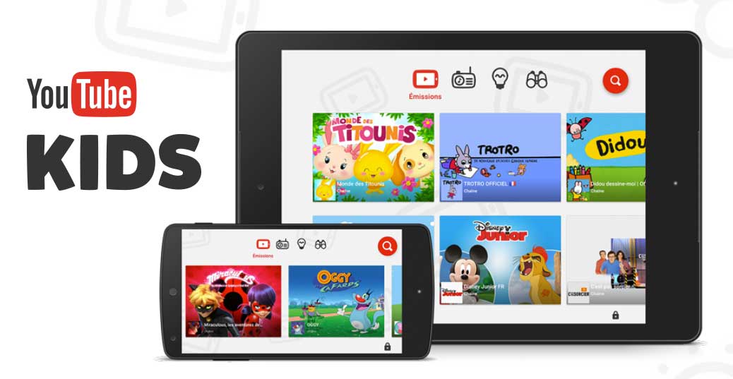 YoutubeKids, l'appli vidéo pour les enfants YoutubeKids, l'appli vidéo pour les enfants
