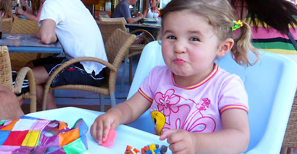 Au restaurant en famille ! Au restaurant en famille !